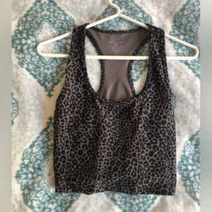 EVCR Women’s compression leopard cheetah print workout tanktop